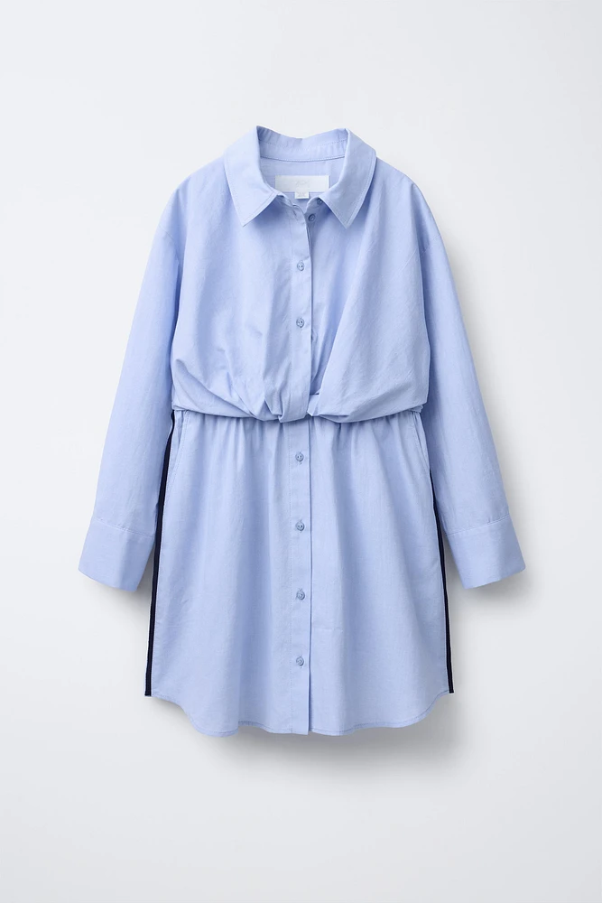 ROBE CHEMISE À NŒUD