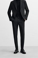 SLIM FIT SUIT PANTS