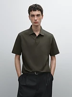100% cotton short sleeve polo shirt