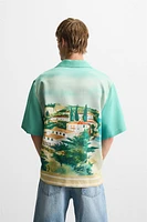 CHEMISE À IMPRIMÉ PAYSAGE