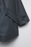 RUBBERIZED LINED RAINCOAT