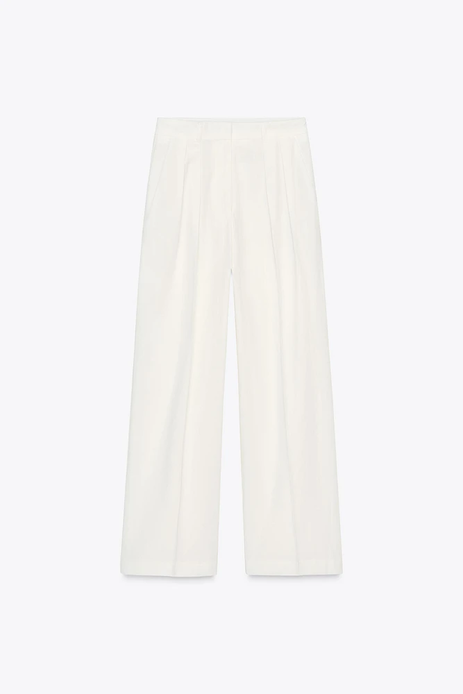 MULTI-PLEAT PANTS