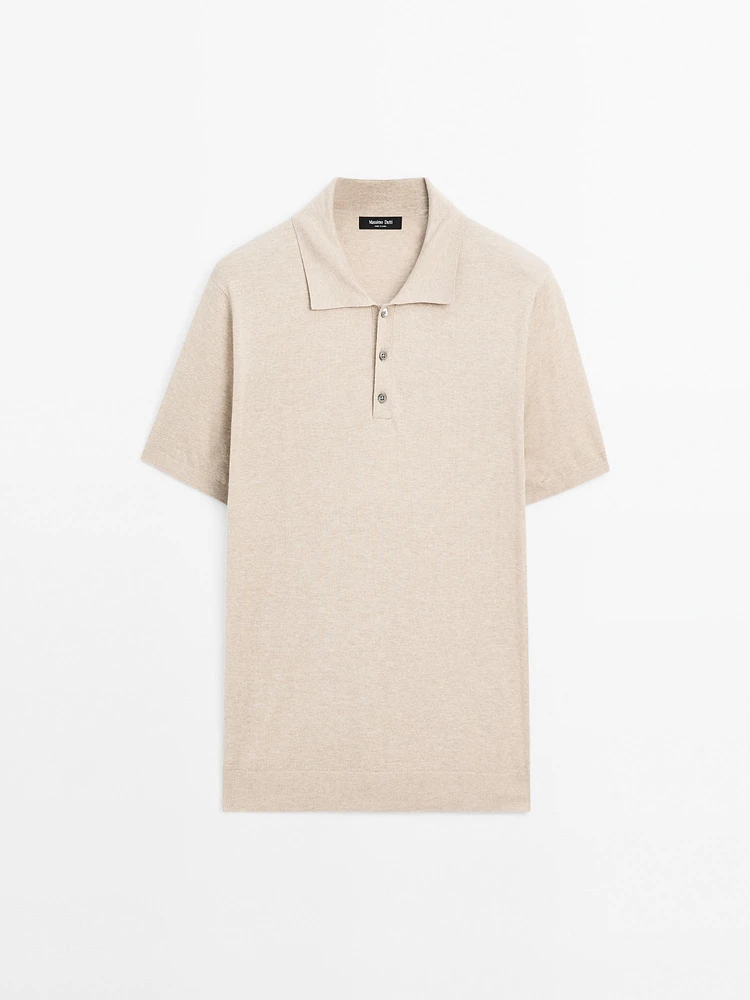 Polo en maille de coton