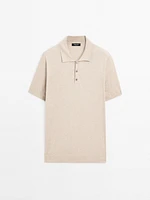 Polo en maille de coton