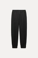 CUFFED HEM JOGGING PANTS