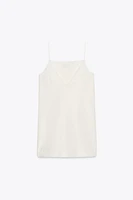 ZW COLLECTION EMBROIDERED LINEN DRESS