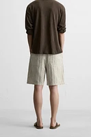 BERMUDA JACQUARD RAYURES