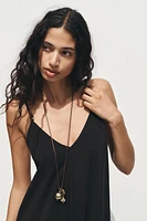 LONG STRAPPY DRESS