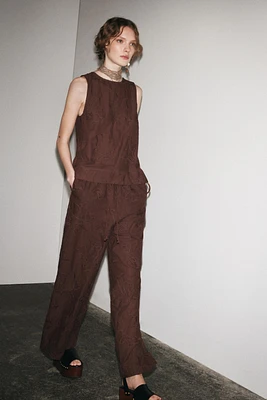 ZW COLLECTION EMBROIDERED TOP