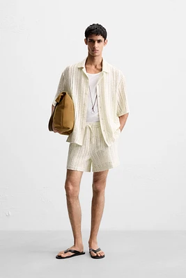 CHEMISE STRUCTURE CROCHET