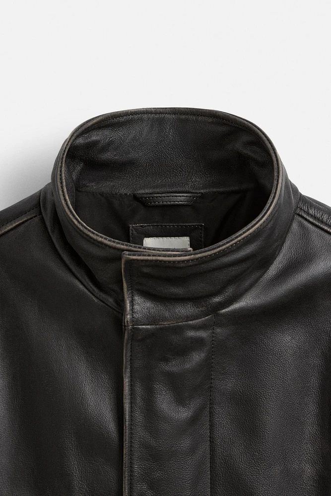 BLOUSON EN CUIR ÉDITION LIMITÉE