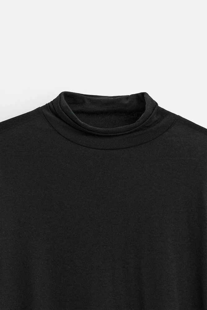 LYOCELL WOOL BLEND T-SHIRT