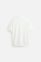 KNIT COTTON POLO SHIRT