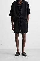 BERMUDA RELAXED FIT JACQUARD