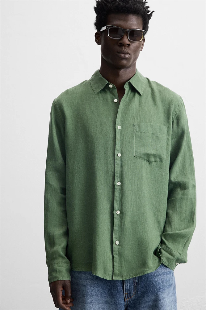 100% LINEN SHIRT