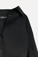 CHEMISE EN POPELINE CHAUVE-SOURIS 50E ANNIVERSAIRE