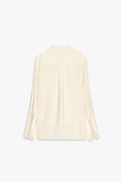 ZW COLLECTION FLOWY POCKET SHIRT