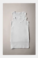 6-14 YEARS/ TWO-PACK OF BASIC TANK TOPS