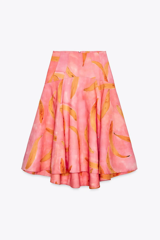JUPE MIDI IMPRIMÉE ZW COLLECTION