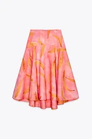 JUPE MIDI IMPRIMÉE ZW COLLECTION