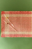 SET DE TABLE PAPIER CARREAUX