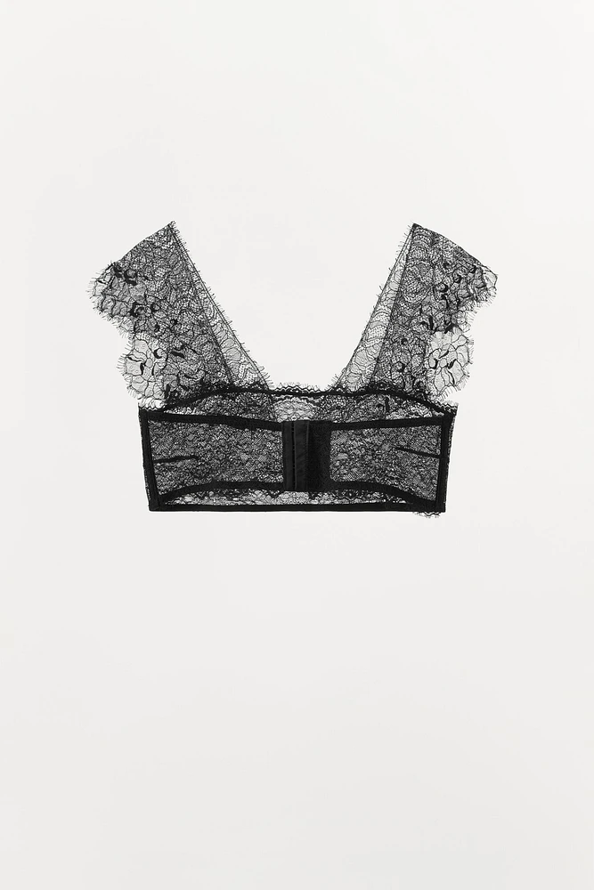 BRALETTE BANDEAU DENTELLE