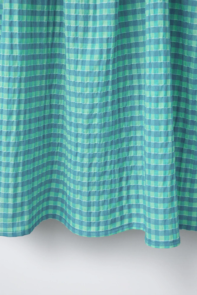 GINGHAM DRESS
