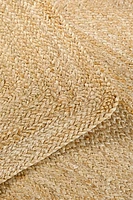 RECTANGULAR JUTE AREA RUG