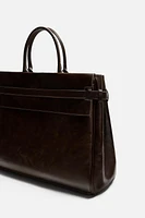 LEATHER TOTE BAG