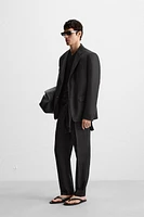 100% WOOL SUIT BLAZER