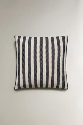 STRIPED THROW PILLOW COVER