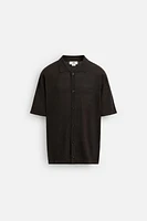 100% LINEN KNIT SHIRT LIMITED EDITION