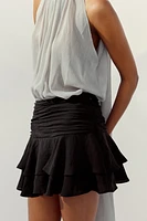 RUFFLE SKORT
