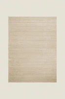 RECTANGULAR WOOL AND COTTON AREA RUG