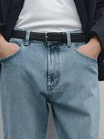 Tapered fit jeans