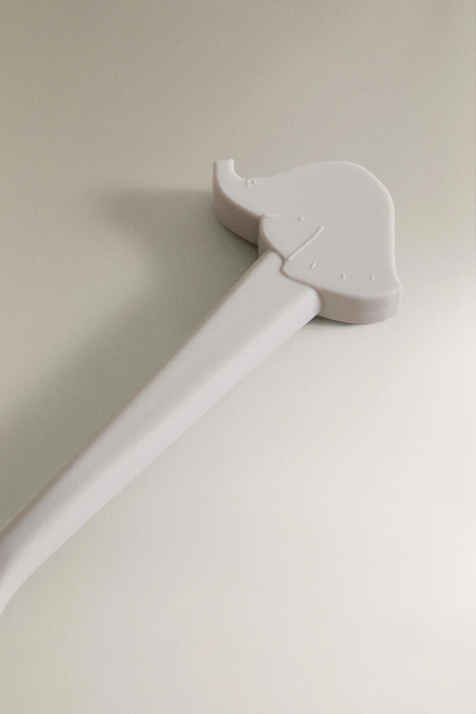 CUILLÈRE ENFANT SILICONE ÉLÉPHANT