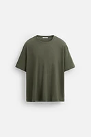 LINEN - COTTON T-SHIRT