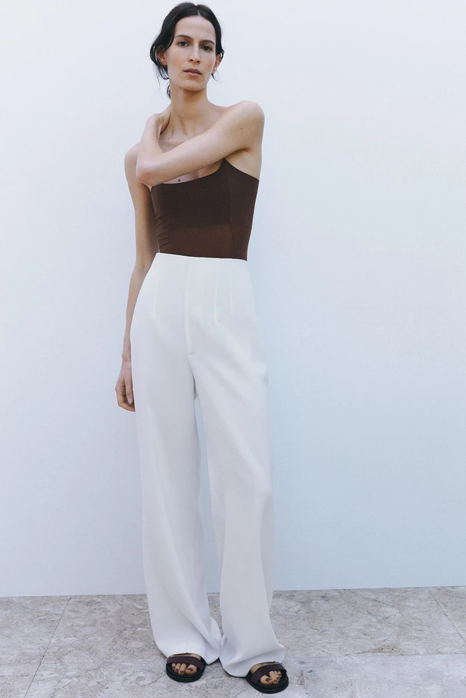 PLEATED PANTS ZW COLLECTION