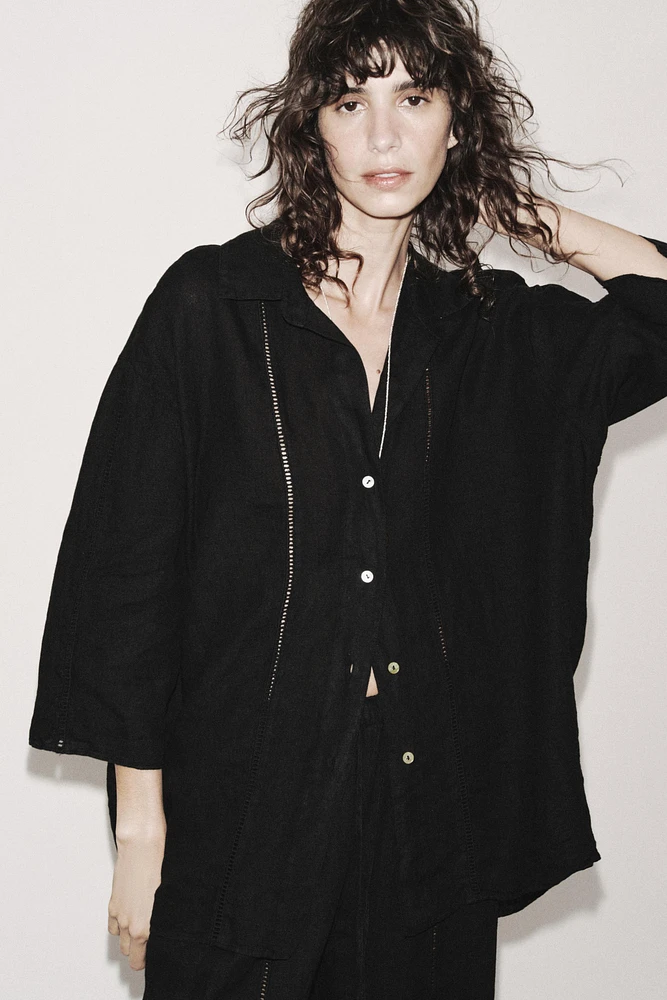 CHEMISE 100 % LIN COLLECTION ZW