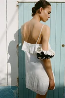 ROBE COURTE BRODÉE