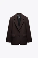 OVERSIZED WOOL BLAZER ZW COLLECTION