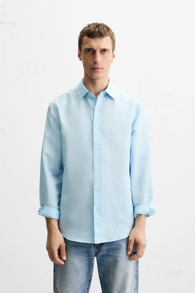 COTTON - LINEN SHIRT