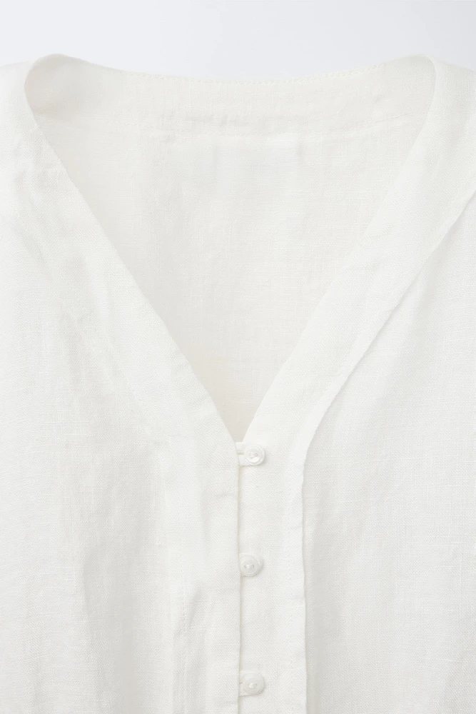 BLOUSE 100 % LIN