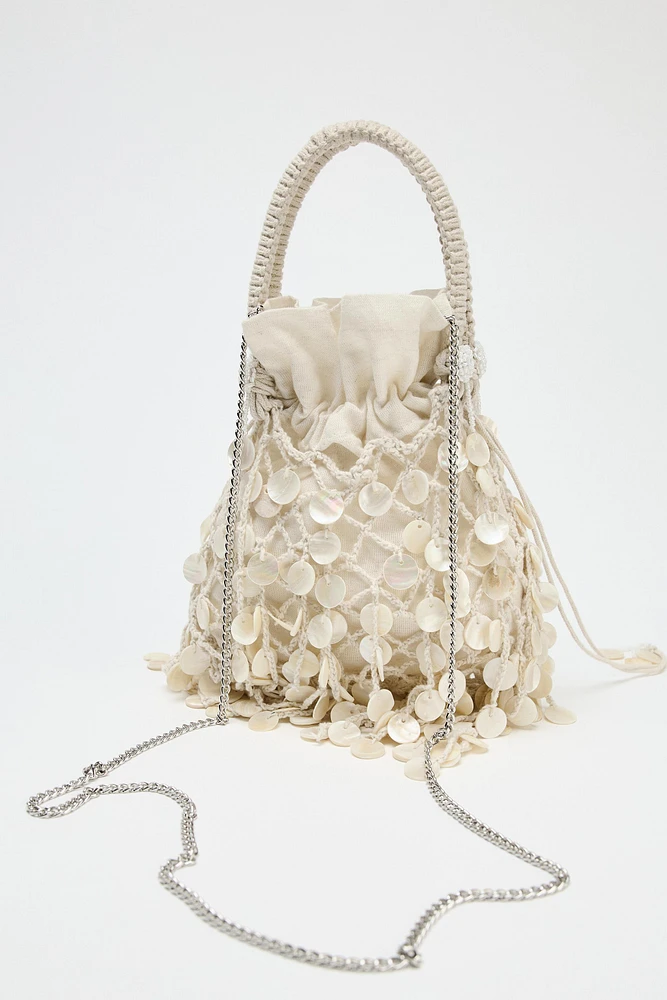 SAC DÉCORS EFFET NACRÉ