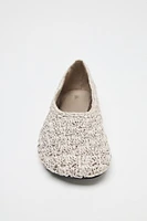 BRAIDED BALLET FLATS