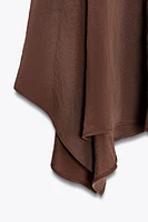 JUPE FLUIDE ASYMÉTRIQUE