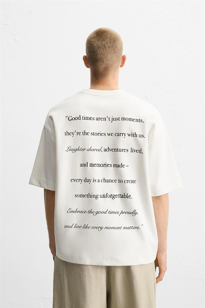 SWEAT INSCRIPTIONS BRODÉES