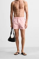 MAILLOT DE BAIN MI-LONG EN SEERSUCKER
