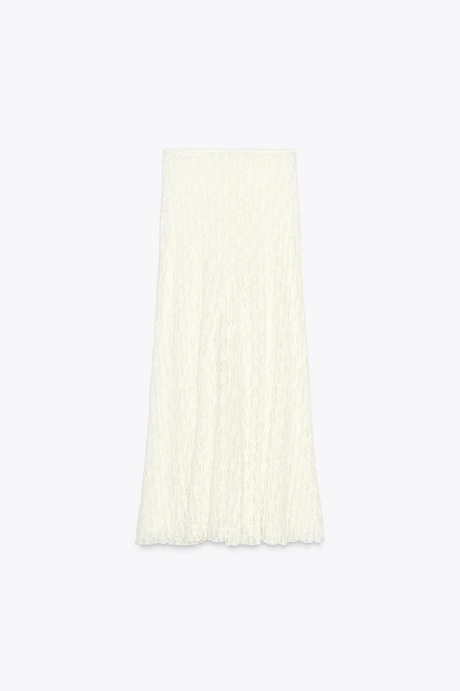 LONG LACE SKIRT