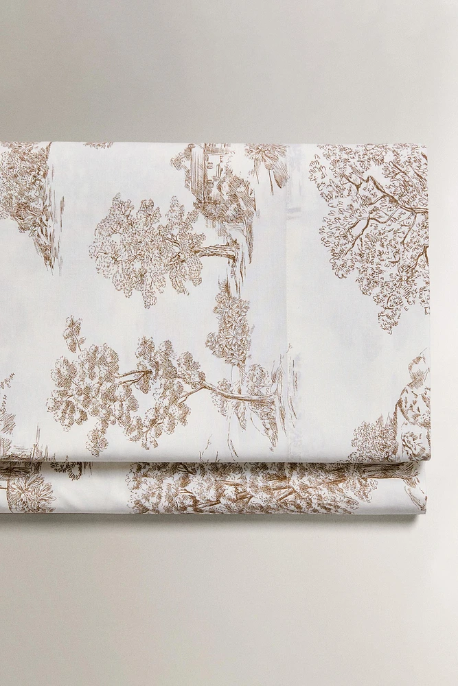 TOILE JOUY FOREST FLAT SHEET